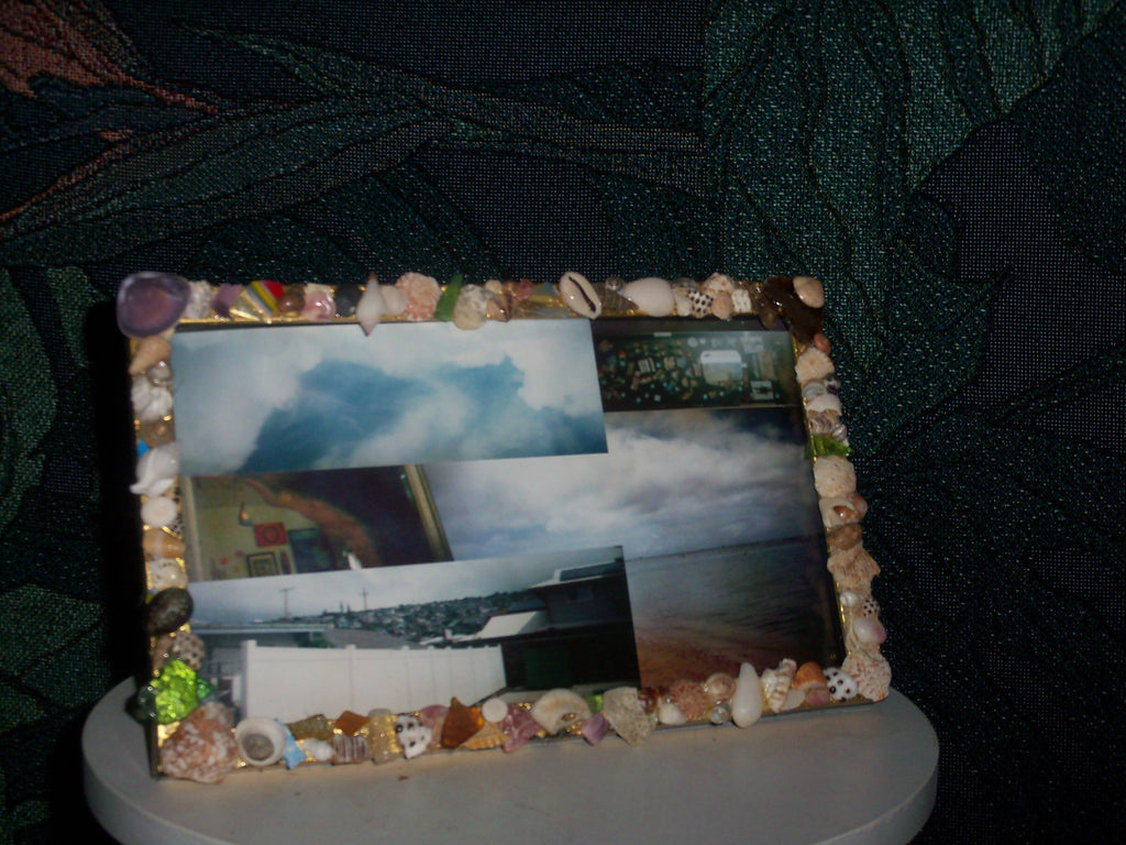 Handmade shell frame